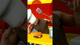 Burger Seller Clockman vs Adam 😂🤪🥴 [upl. by Lokim]