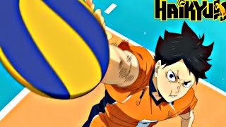 Kageyama All Serves S4  Karasuno VS Inarizaki  Haikyuu To The TOP S2 [upl. by Akerehs]