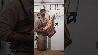 Another day in the life of a Butcher 🔥🥩 butcher butchery meat beef steak knifeskills viral [upl. by Nerot]