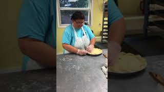 Village Pie Maker  Crimping a Pie Crust [upl. by Antone]