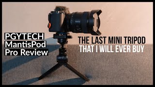 The Last Tabletop Tripod I’ll Ever Buy  PGYTECH Mantispod Pro Review [upl. by Nyrual]