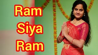 Ram siya ram🛕song danceAdipurusheasystepsramsiyaramsong dance by Ruchiyadav0 [upl. by Downall]