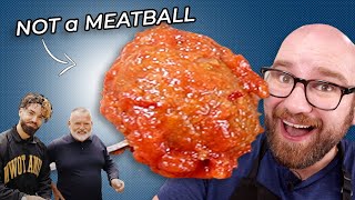 Making VEGAN ITALIAN MEATBALLS  Gaz Oakleys Meatballs are incredible [upl. by Llehsem]