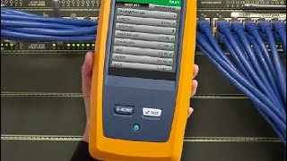 Fluke Networks DSX2 5000 CableAnalyzer Copper Cable Certifier for Category 5 5e 6 amp 6A Twisted [upl. by Lavinia]