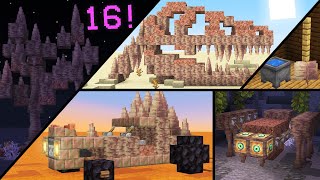 Minecraft 117 16 Dripstone build hacks and decorations 2 [upl. by Hanaj]