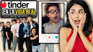 TINDER en la VIDA REAL [upl. by Price272]