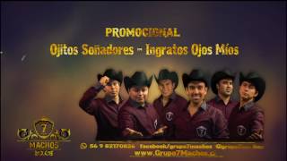 Grupo 7 Machos Mix  Ojitos Soñadores  Ingratos Ojos Mios [upl. by Eimmaj]