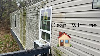 Mobile Home Living  Clean with me  Disaster [upl. by Aissak]