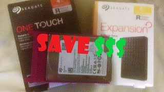 Shucking Seagate 25quot Externals in 2021 for UnRaid  What to expect when you shuck and SATA Power [upl. by Dimah280]