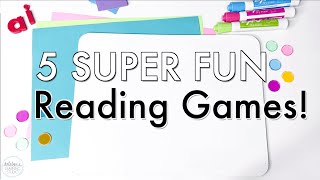 5 Super Fun Reading Games that Create Instant Engagement [upl. by Annehsat295]