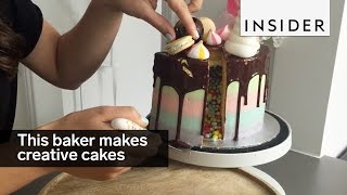 This 24yearold baker makes the most creative cakes [upl. by Meredi669]