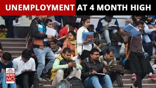 Indias Unemployment Rate Rises To 811  Why Is It A Good Thing [upl. by Mauralia345]