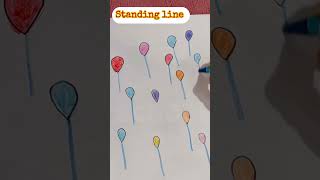 Standing line sleeping line slanting line curved line chill music [upl. by Sadnak]