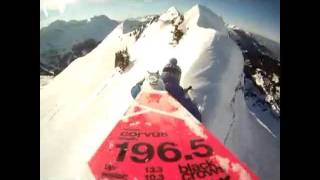 Ski freeride session Guillaume Harleaux at Grand Massif [upl. by Nnaynaffit]