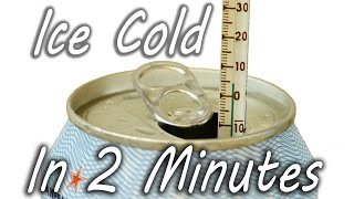 How to Cool a Drink in 2 Minutes [upl. by Decrem]