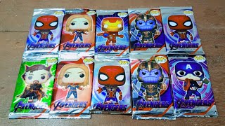 Unboxing Kartu Mainan Avengers Iron Man Spiderman Captain America Hulk Thor Pop [upl. by Antoni]