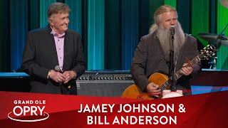 Jamey Johnson amp Bill Anderson – quotGive It Awayquot  Live at the Grand Ole Opry [upl. by Norri59]