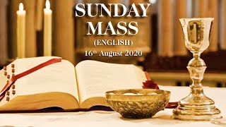 Mass at Our Lady of Rosary Church Caranzalem English16 August 2020 [upl. by Ddahc]