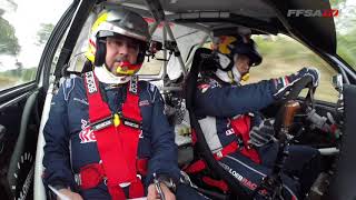 Caméra embarquée Sébastien Loeb  Rallye du Var 2017 [upl. by Hewe]