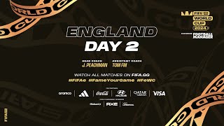 FeWC24ftFM  Manager Stream England 1  Day 2 [upl. by Johny]