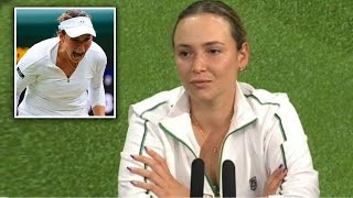 Angry Wimbledon star explains why she shouted at coach to shut up five times [upl. by Claudell382]