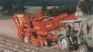 GRIMME GL 420 amp RT 300  Potato Planter amp Rotary Tiller [upl. by Russell]