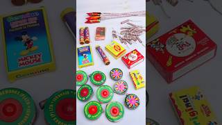 Different Types of Unique Crackers POV  Dhaga bom Bidi Bomb Chakri Bijli bom Red pop 2 sound [upl. by Craner]