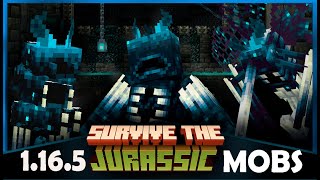 quotSurvive The Jurassicquot Deep Dark Minecraft Mod Showcase Presentation [upl. by Assenev]