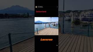 Lucerne lucerneswitzerland lucerne suiza lucerna lagoon flores lake bridges luzern [upl. by Millford]