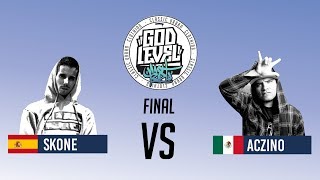 ACZINO VS SKONE  FINAL GOD LEVEL ARGENTINA [upl. by Raddie]