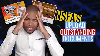 How to upload NSFAS outstanding documents [upl. by Ariaes]