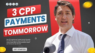 Due Dates 3CPP Payments All CPP recipients and Canada seniors receive 23001600750 June 2024 [upl. by Addiel]