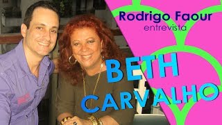 FAOUR entrevista BETH CARVALHO que conta como evoluiu da bossa nova para o samba e o carnaval [upl. by Issim933]