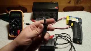 Cheap Sealed Lead Acid SLA Battery Charger From Ebay Review And Blowing It Up [upl. by Kozloski]