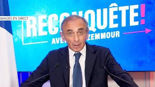 La déclaration dEric Zemmour  quotFace à JeanLuc Mélenchon pas dabstentionquot [upl. by Okoyk872]