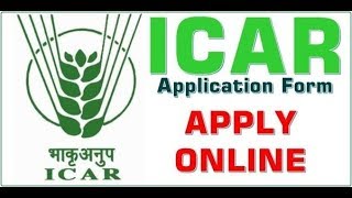 How to fill ICAR form Learn step by step in easy way [upl. by Avril]