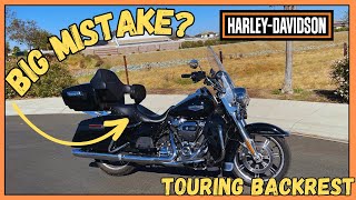 How to Install a Harley Davidson backrest [upl. by Mitchell]