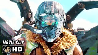 Spider Man Vs Vulture Scene  SPIDER MAN HOMECOMING 2017 Tom Holland Movie CLIP HD [upl. by Lepp]