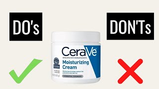 Heres What You Should Know About CeraVe Moisturizing Cream [upl. by Yelnet]