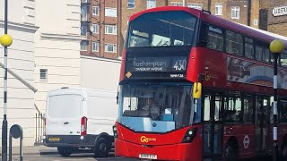 Go Ahead London Volvo B5LH Wright Gemini 3 WHV126 BV66 VJY Route 430 [upl. by Gilbertson78]