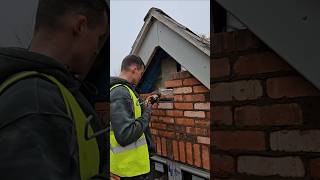 Building in a BAT BOX in this new build construction newbuild bricklaying homeimprovement [upl. by Arty]