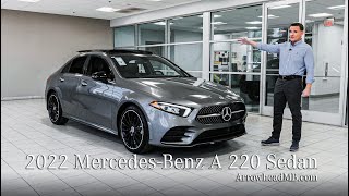 2022 MercedesBenz AClass A 220 Sedan review from MercedesBenz of Arrowhead [upl. by Iegres596]