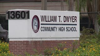 William T Dwyer Community High School alert reportedly related to gun on campus [upl. by Ynnoj]