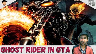 Ghost Rider In GTA 5  Hindi  MAkER [upl. by Lilli229]