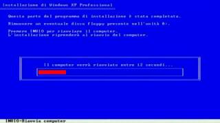 Come formattare e installare Windows XP da zero [upl. by Brandie]