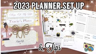 2023 Planner Set Up amp Instructions For Planners amp DIY Binder Planners [upl. by Daitzman]