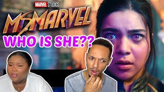 MS MARVEL TRAILER REACTION Marvel Studios Official  COUPLE REACTION TO MS MARVEL TRAILER [upl. by Marya]