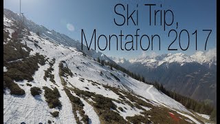 Skiing in Montafon  Crisp Alpine Landscapes [upl. by Ltsyrk]