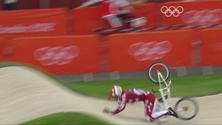 Mens BMX Seeding  London 2012 Olympics [upl. by Irrot454]