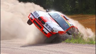 Best Of Finnish Rally Crashes 20182019 By JPeltsi [upl. by Ykcim]